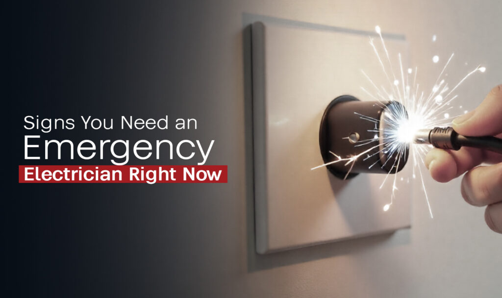 Signs You Need an Emergency Electrician Right Now